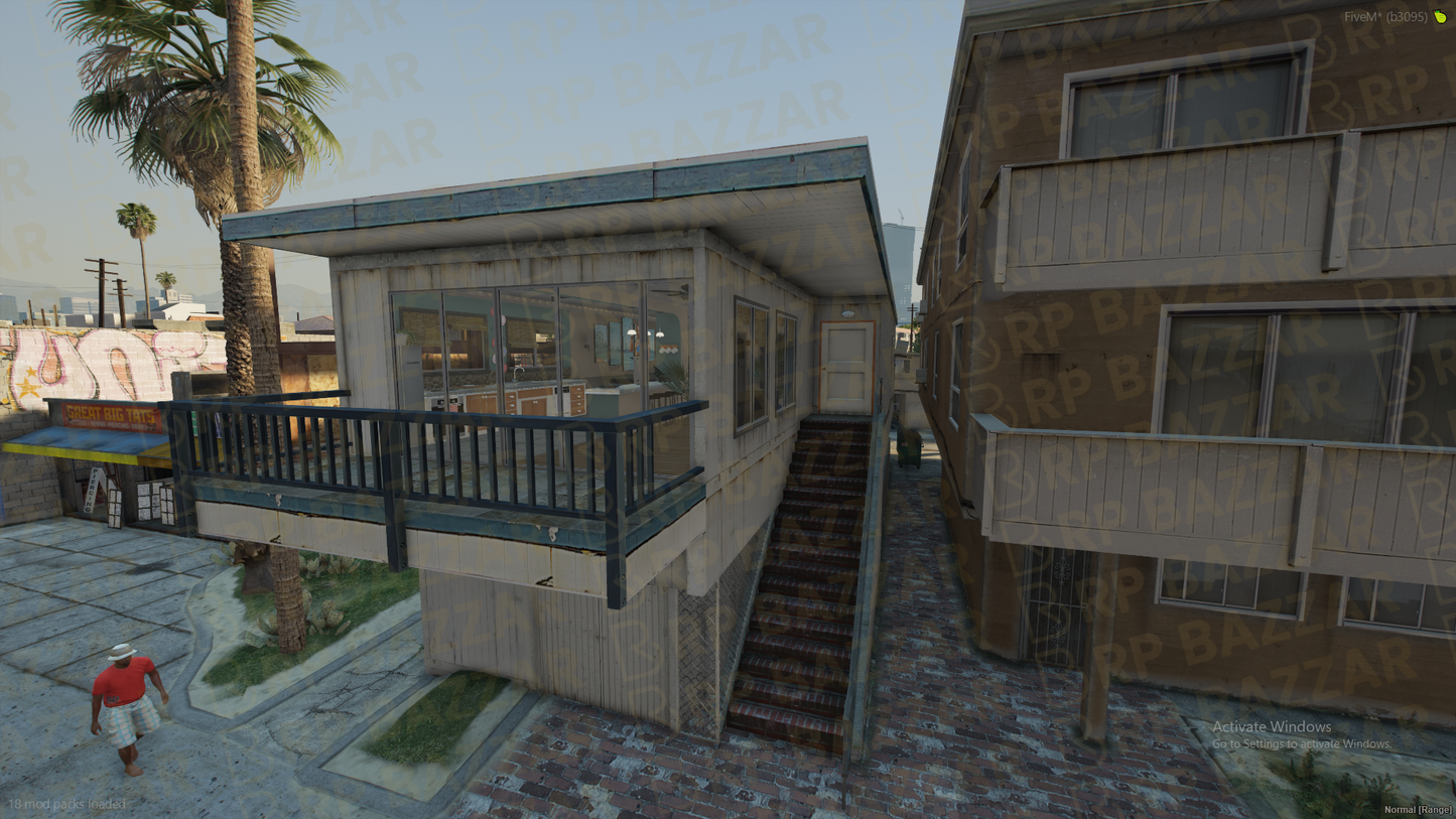 Outlaw House FiveM MLO — GTA RP Interior — ESX QB QBOX — RPBazzar