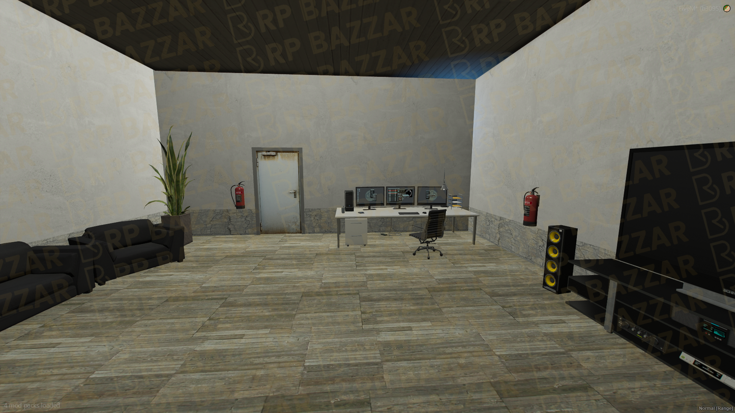Urban Storage Room & Warehouse FiveM MLO — GTA RP Interior — ESX QB QBOX — RPBazzar