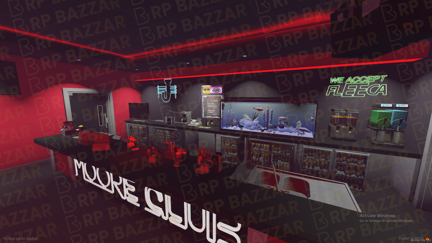 Rooftop Nightclub FiveM MLO — GTA RP Interior — ESX QB QBOX — RPBazzar