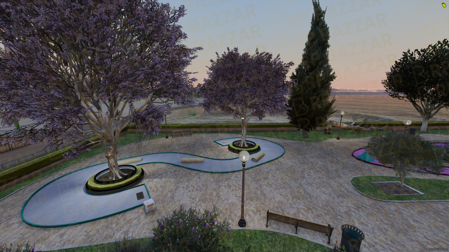 Hilltop Park & Exterior FiveM MLO — GTA RP Interior — ESX QB QBOX — RPBazzar