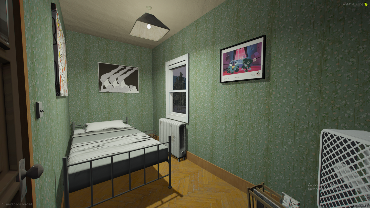 Bungalow House FiveM MLO — GTA RP Interior — ESX QB QBOX — RPBazzar