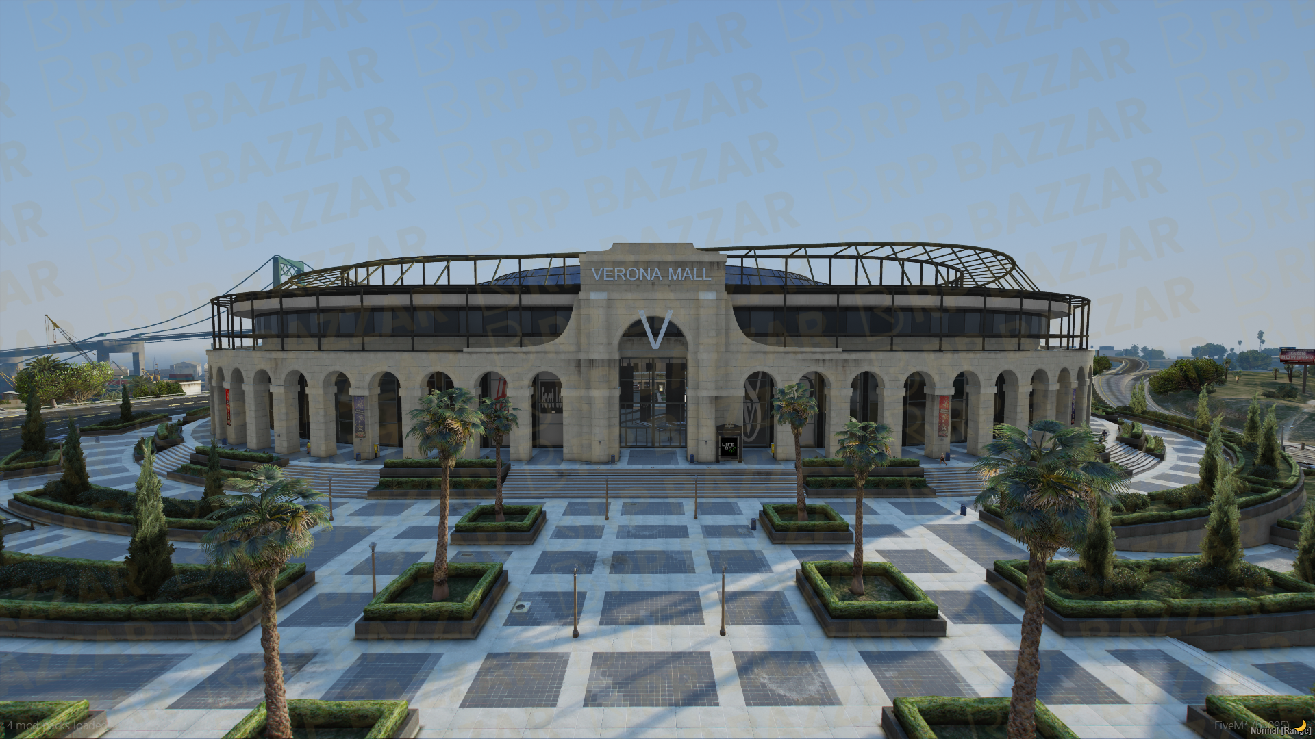 Urban Shopping Mall FiveM MLO — GTA RP Interior — ESX QB QBOX — RPBazzar
