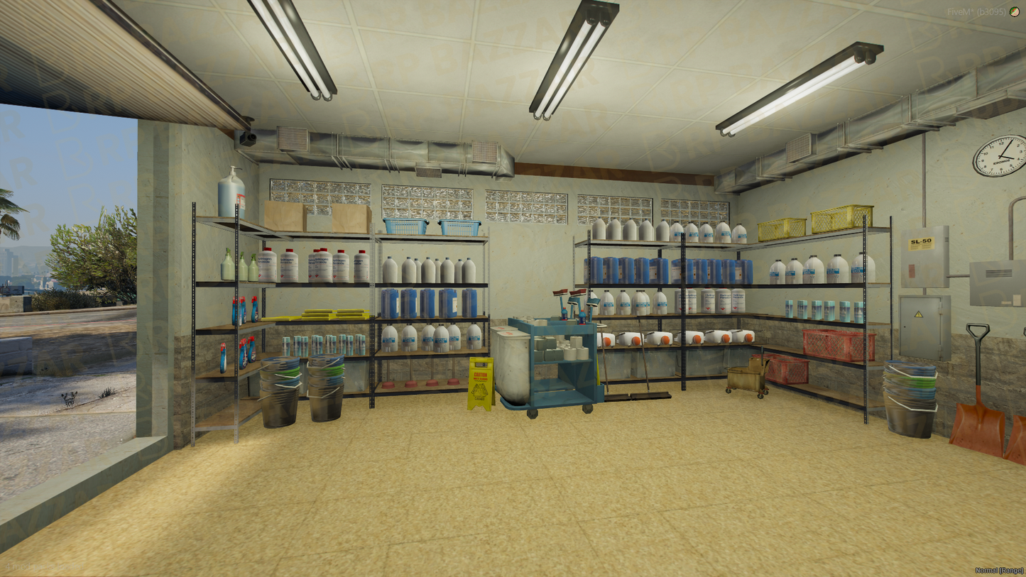 Classic Laundry Place FiveM MLO — GTA RP Interior — ESX QB QBOX — RPBazzar