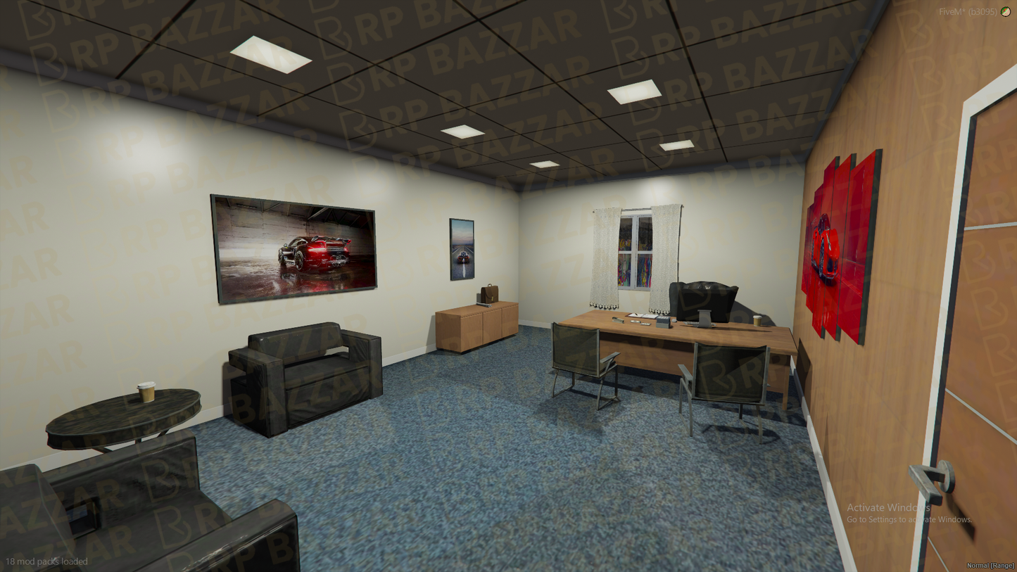 Authentic Mechanic Shop FiveM MLO — GTA RP Interior — ESX QB QBOX — RPBazzar