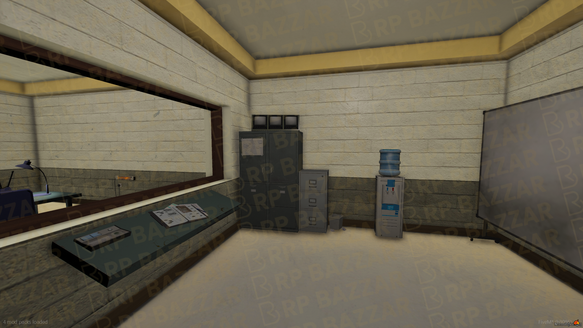 Guardian Police Station FiveM MLO — GTA RP Interior — ESX QB QBOX — RPBazzar