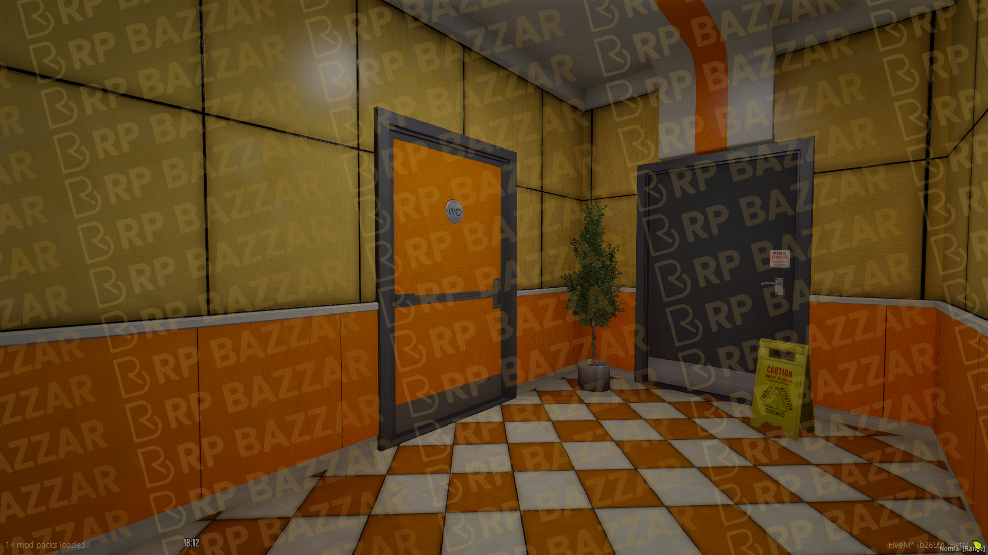 Custom Pizza Place FiveM MLO — GTA RP Interior — ESX QB QBOX — RPBazzar