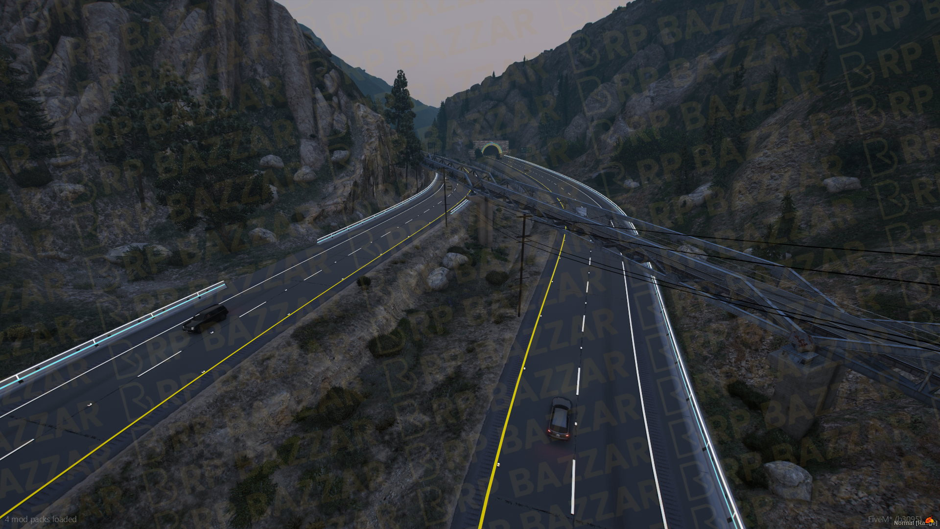 Downtown Road FiveM MLO — GTA RP Road Map — ESX QB QBOX — RPBazzar