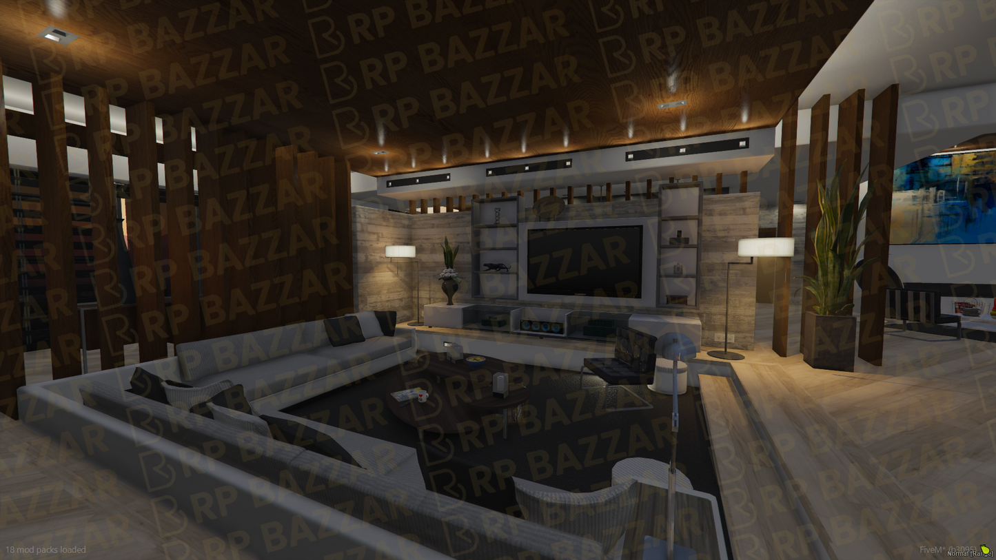Opulent Penthouse FiveM MLO — GTA RP Interior — ESX QB QBOX — RPBazzar