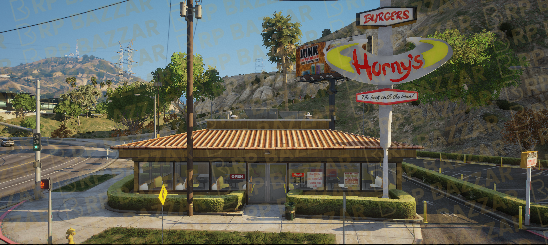 Classic Diner FiveM MLO — GTA RP Interior — ESX QB QBOX — RPBazzar