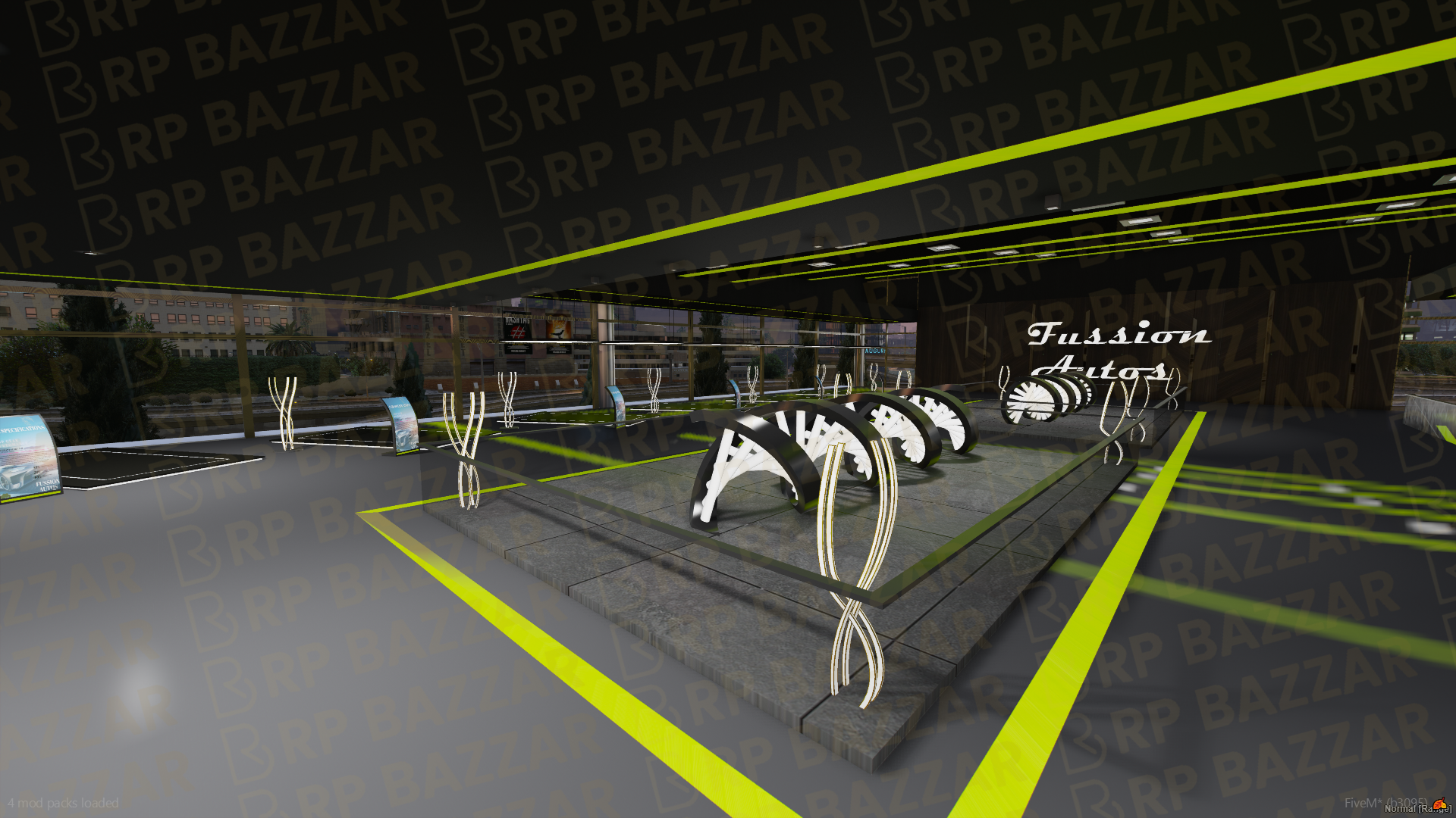 Luxury Vehicle Shop FiveM MLO — GTA RP Interior — ESX QB QBOX — RPBazzar