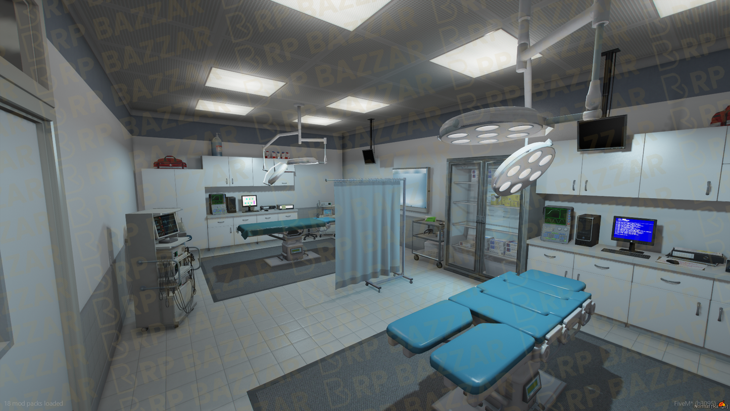 Northside Hospital FiveM MLO — GTA RP Interior — ESX QB QBOX — RPBazzar