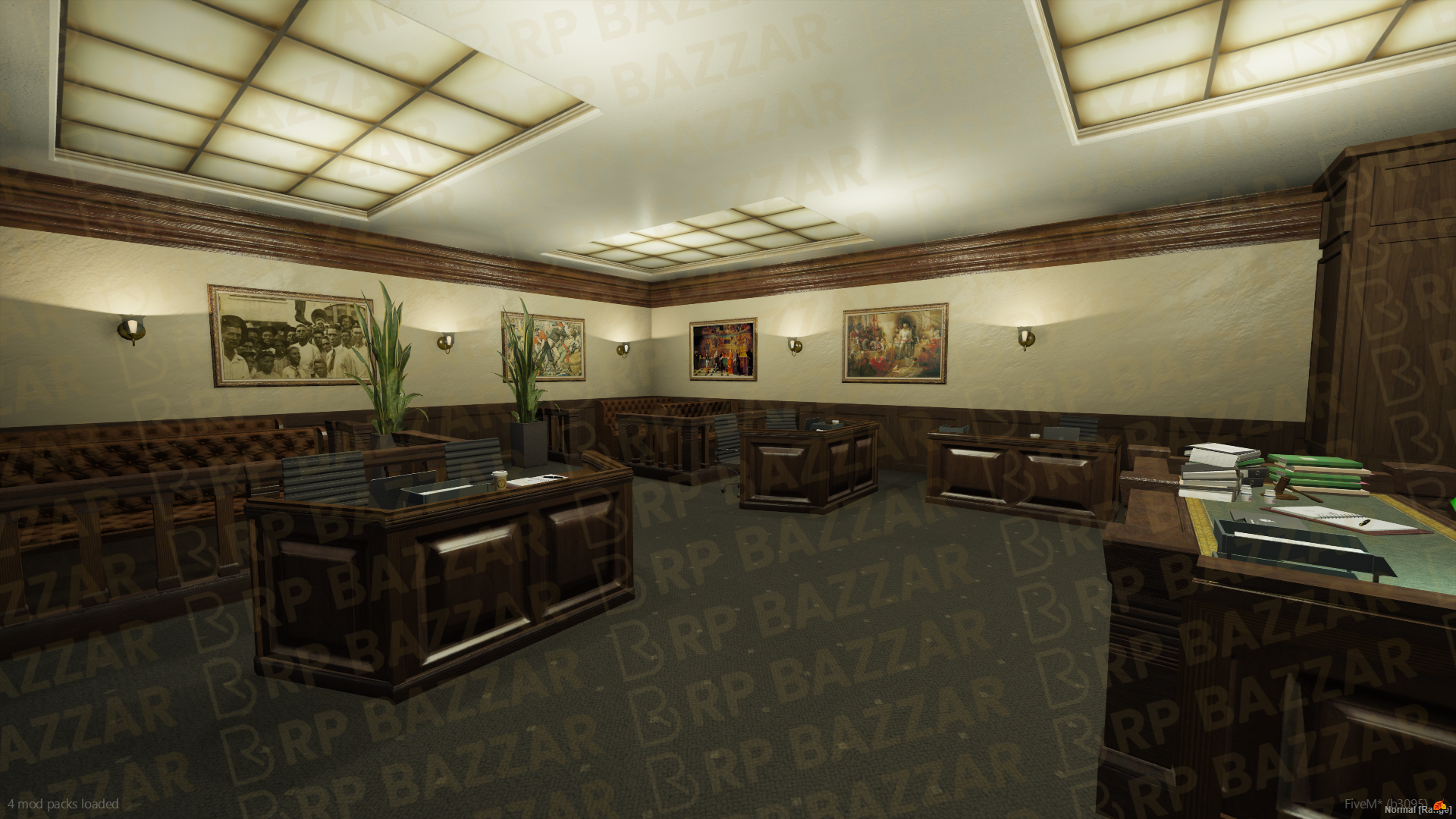 Modern School & University FiveM MLO — GTA RP Interior — ESX QB QBOX — RPBazzar