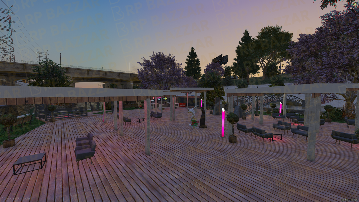 Downtown City Improvement FiveM MLO — GTA RP Interior — ESX QB QBOX — RPBazzar