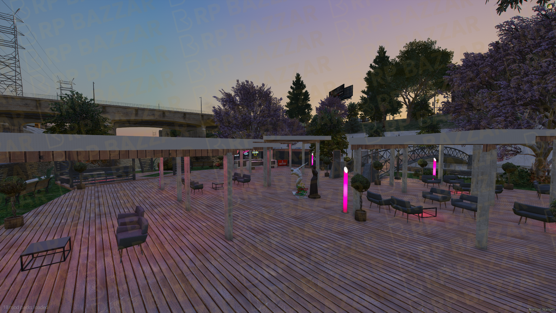 Downtown City Improvement FiveM MLO — GTA RP Interior — ESX QB QBOX — RPBazzar