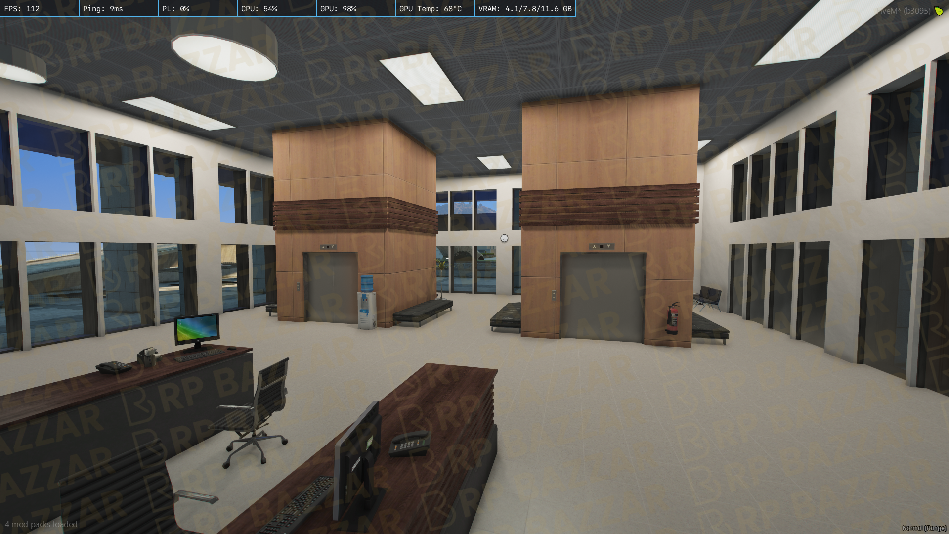 Sleek Office FiveM MLO — GTA RP Interior — ESX QB QBOX — RPBazzar