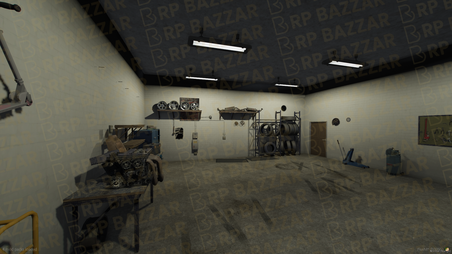 Urban Race Track FiveM MLO — GTA RP Interior — ESX QB QBOX — RPBazzar
