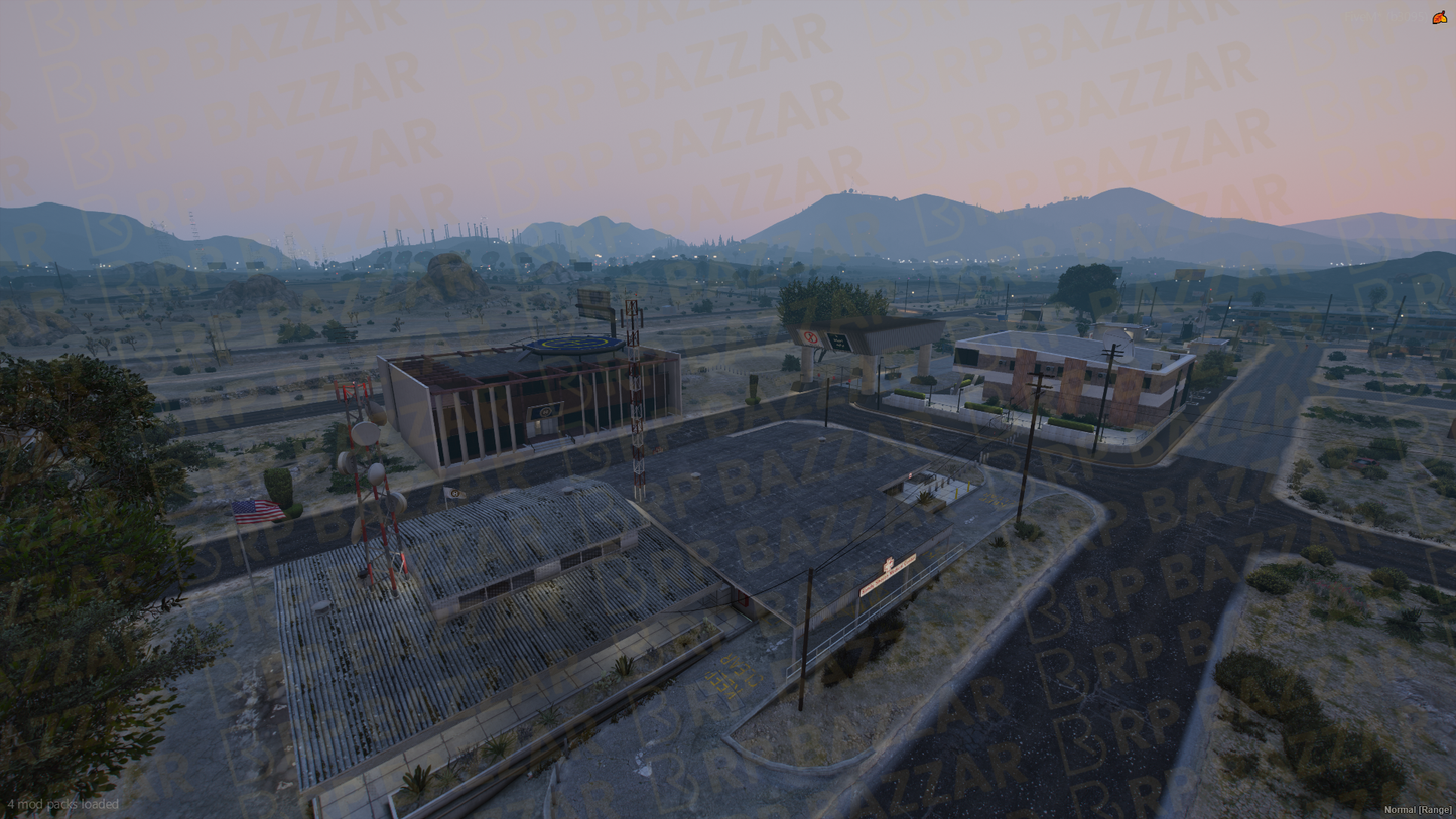 Frontline Police Station FiveM MLO — GTA RP Interior — ESX QB QBOX — RPBazzar