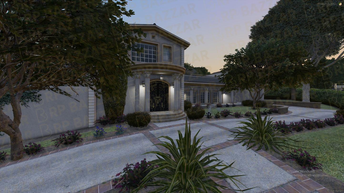 Dark House FiveM MLO — GTA RP Interior — ESX QB QBOX — RPBazzar