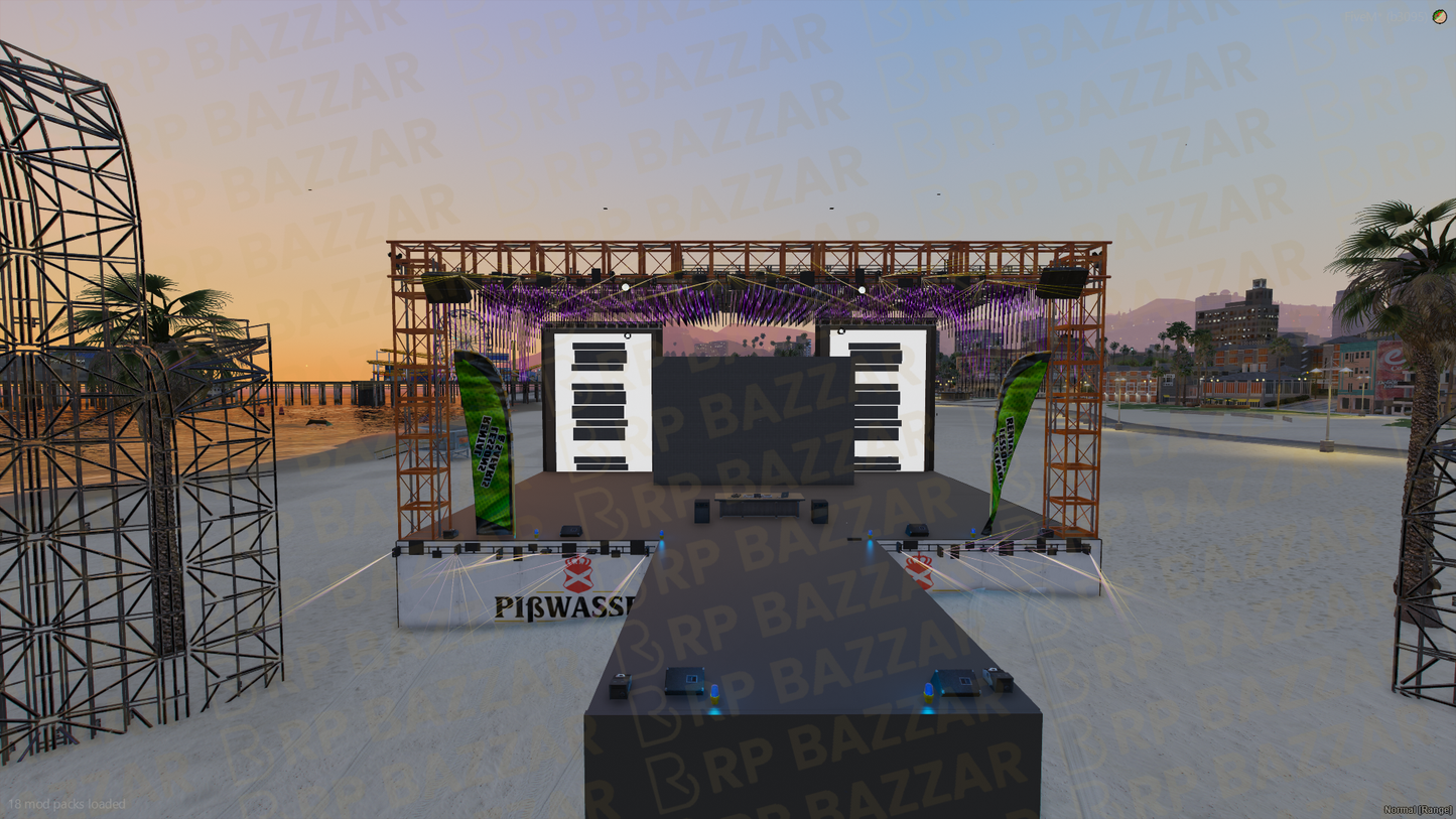Golden Beach Sided Area FiveM MLO — GTA RP Interior — ESX QB QBOX — RPBazzar