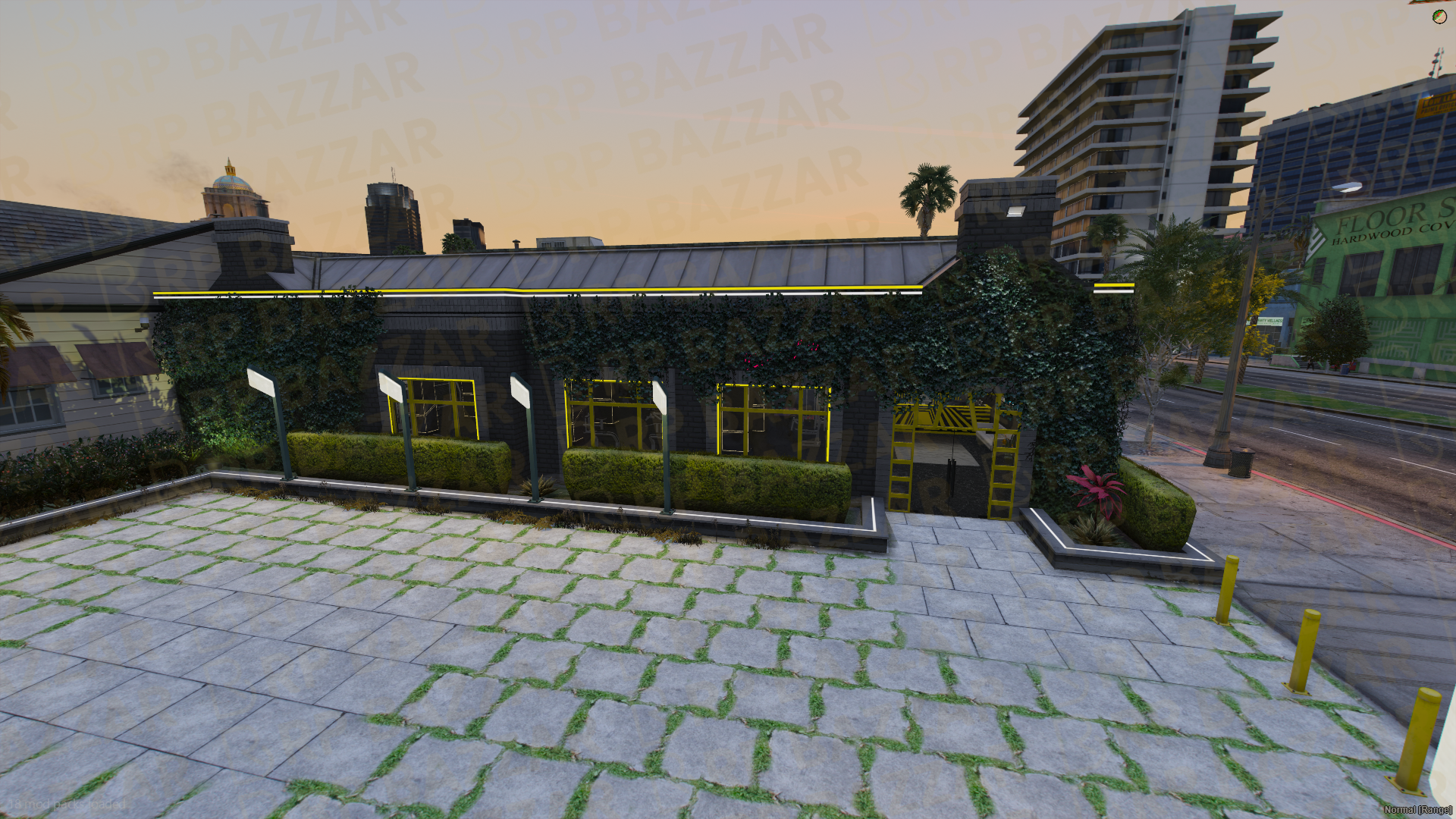 Urban Gyms & Fitness FiveM MLO — GTA RP Interior — ESX QB QBOX — RPBazzar