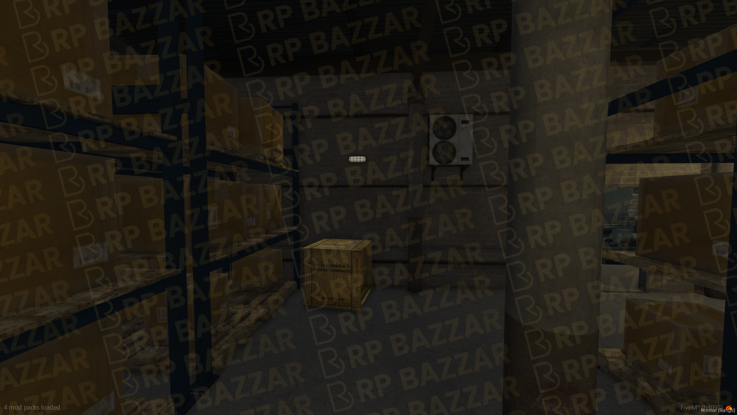 007.Storage Room & Warehouse FiveM MLO — rpbazzar