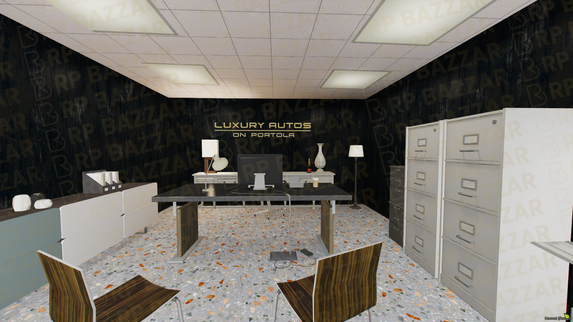 Pristine Vehicle Shop FiveM MLO — GTA RP Interior — ESX QB QBOX — RPBazzar