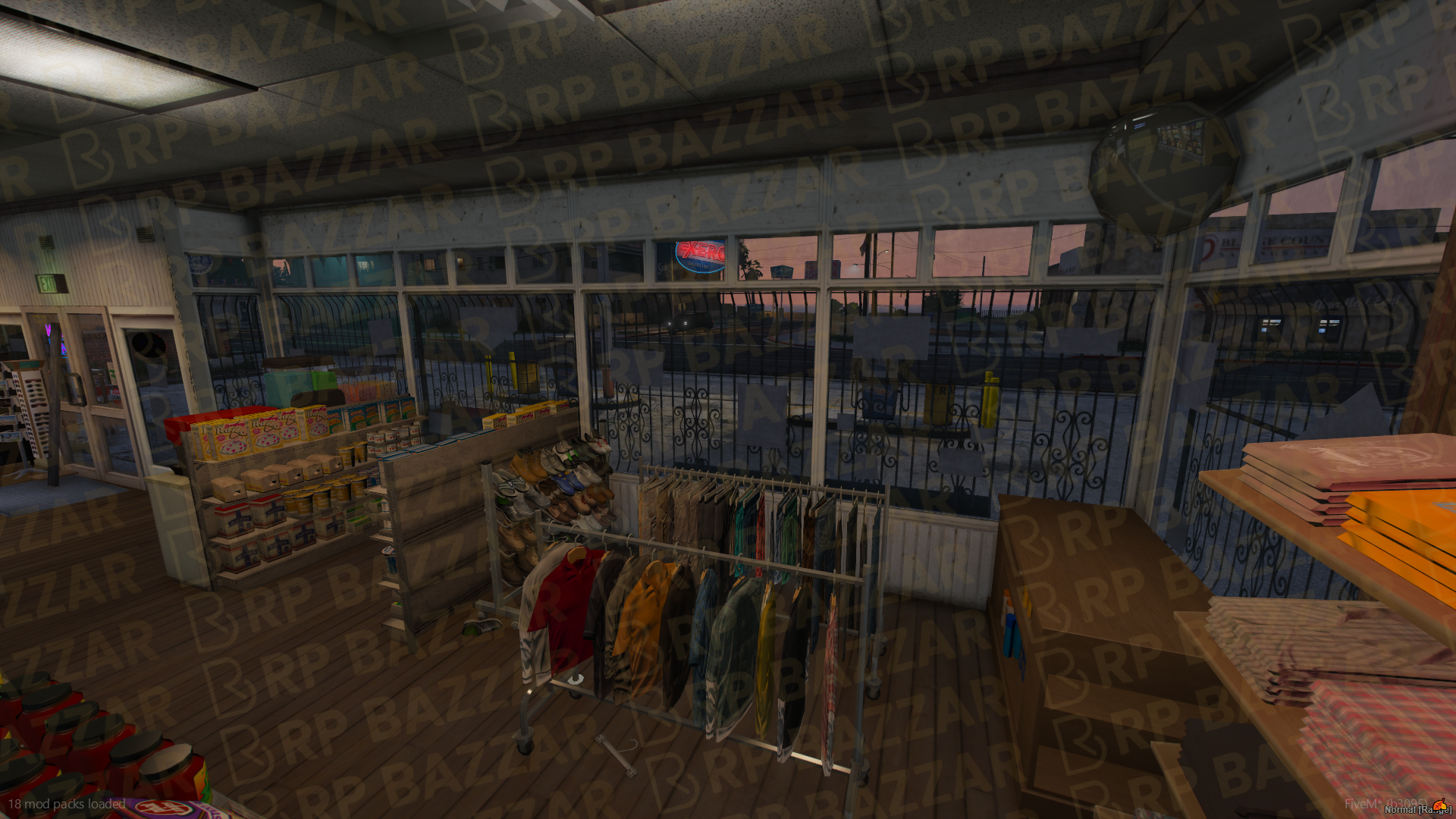 Express Gas Station FiveM MLO — GTA RP Interior — ESX QB QBOX — RPBazzar