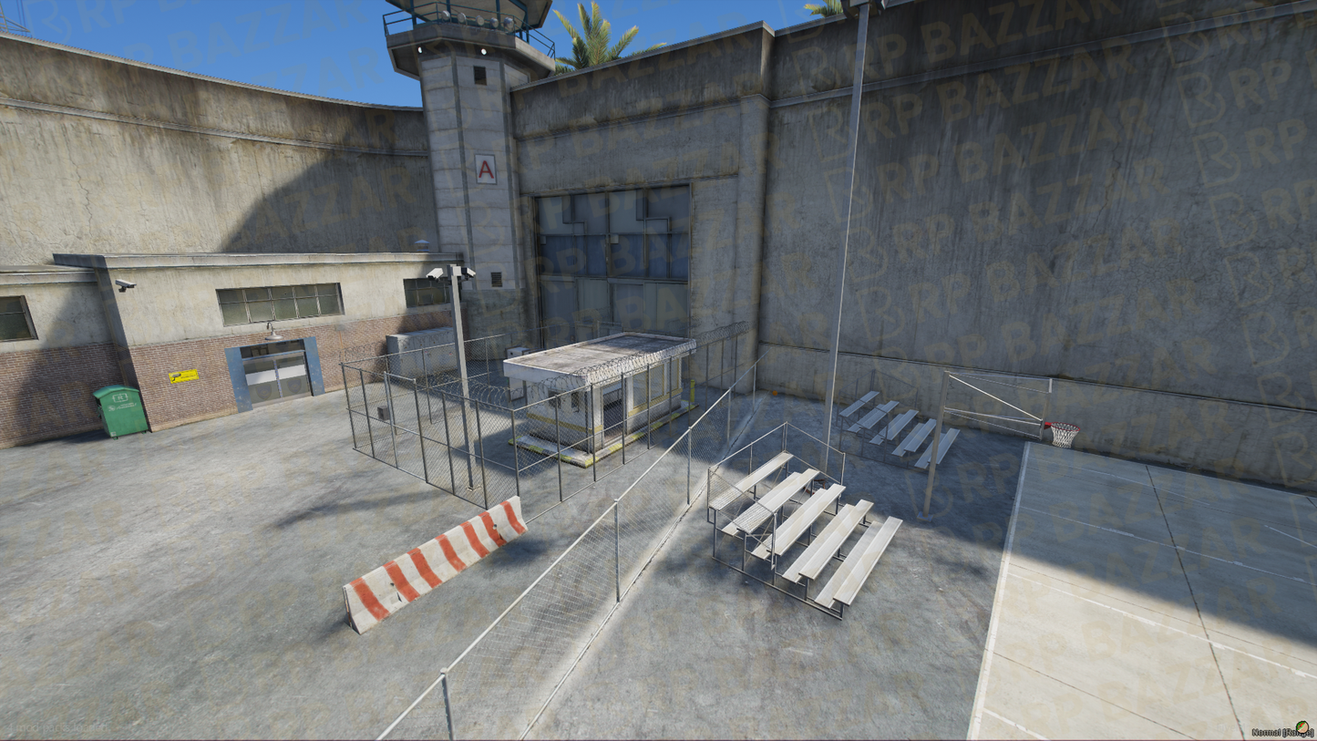 Maximum Prison FiveM MLO — GTA RP Interior — ESX QB QBOX — RPBazzar
