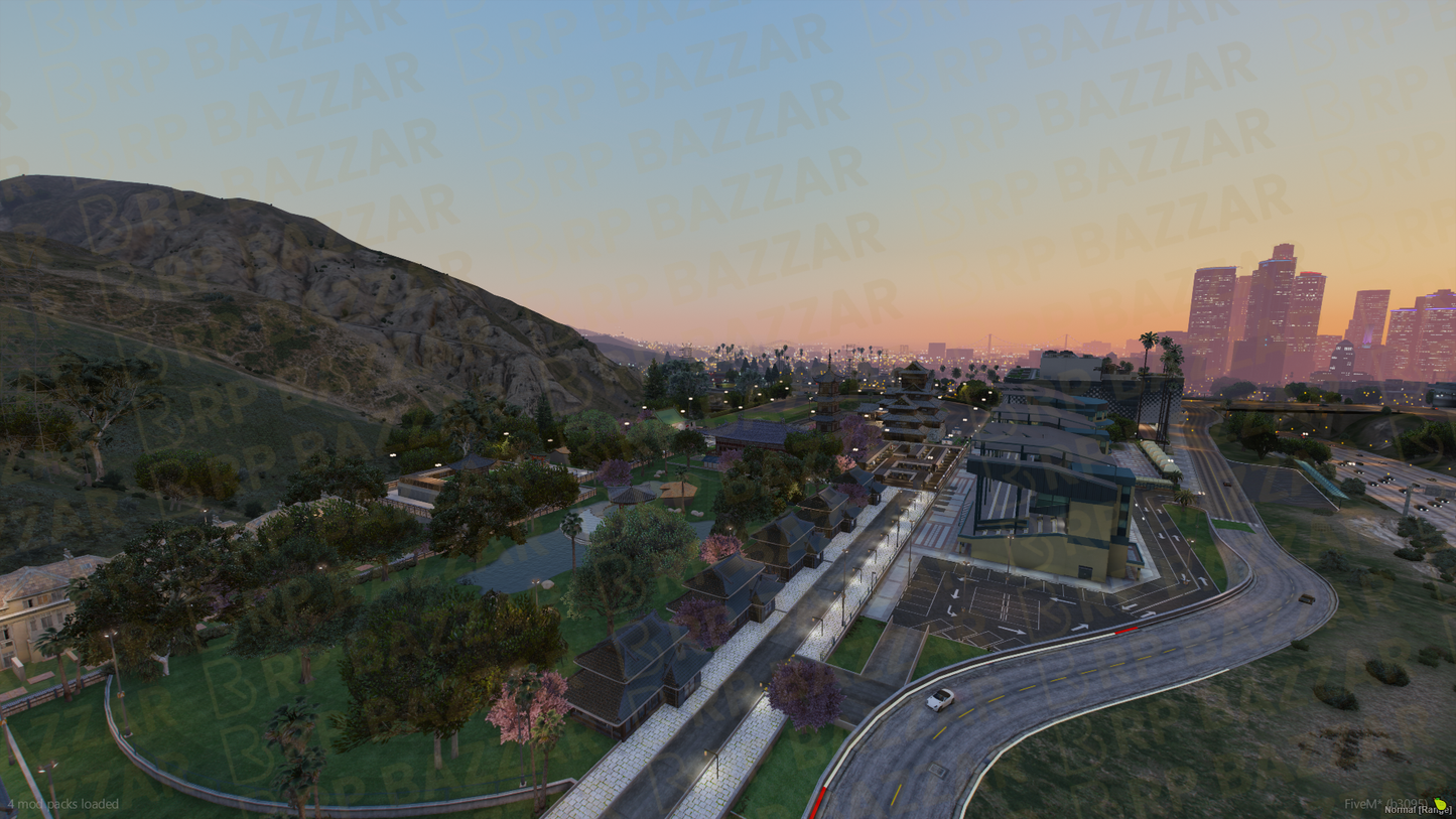 Suburban House Exterior FiveM MLO — GTA RP Interior — ESX QB QBOX — RPBazzar