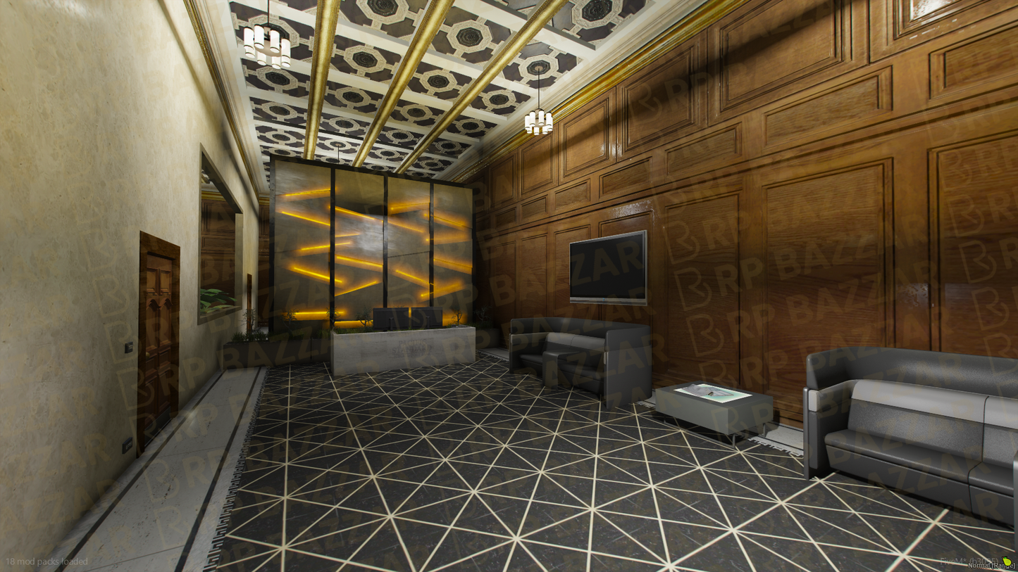 Diamond Bank FiveM MLO — GTA RP Interior — ESX QB QBOX — RPBazzar