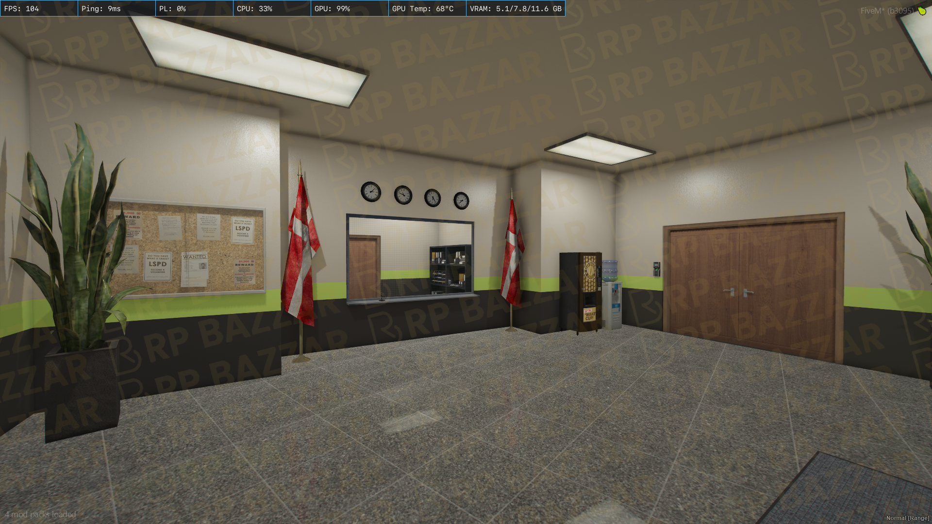 Penthouse Office FiveM MLO — GTA RP Interior — ESX QB QBOX — RPBazzar