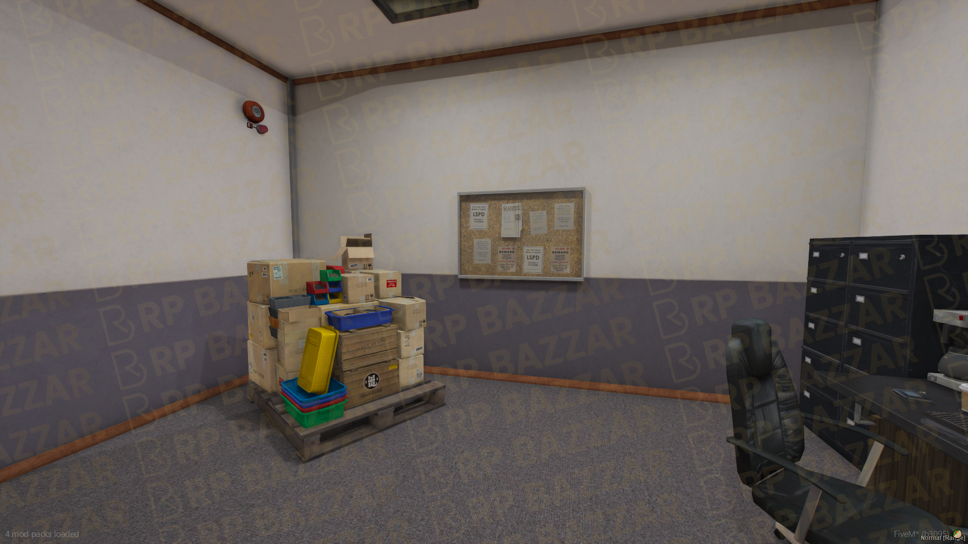 Fortified Prison FiveM MLO — GTA RP Interior — ESX QB QBOX — RPBazzar