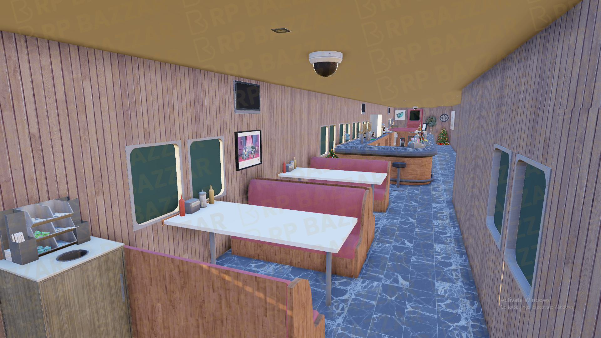 Neon Bar & Grill FiveM MLO — GTA RP Interior — ESX QB QBOX — RPBazzar