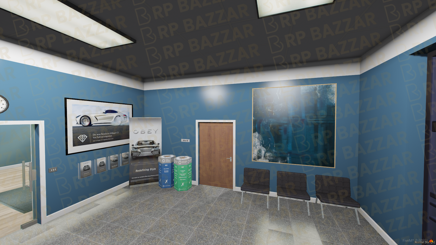 Refined Office FiveM MLO — GTA RP Interior — ESX QB QBOX — RPBazzar