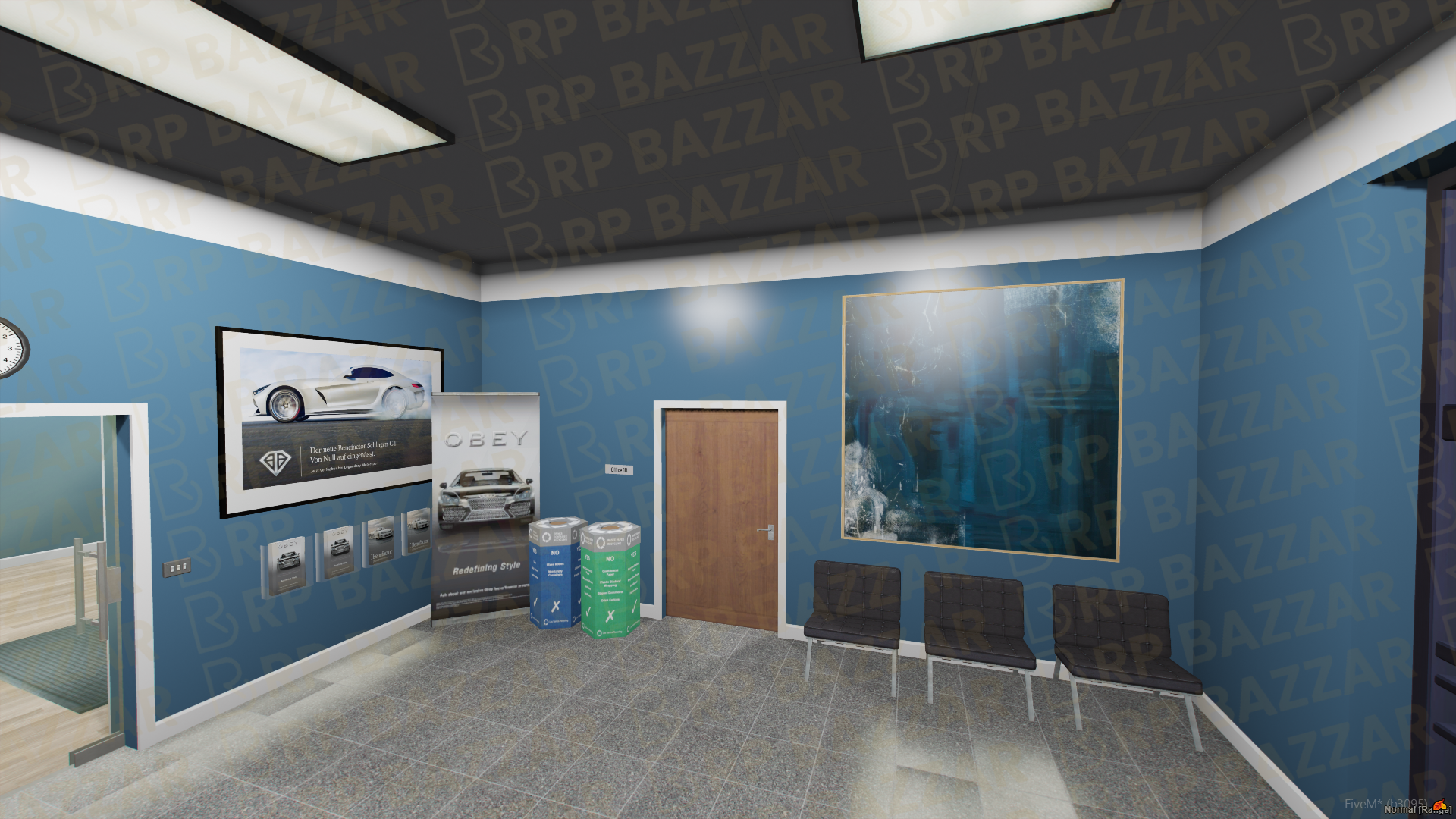 Refined Office FiveM MLO — GTA RP Interior — ESX QB QBOX — RPBazzar