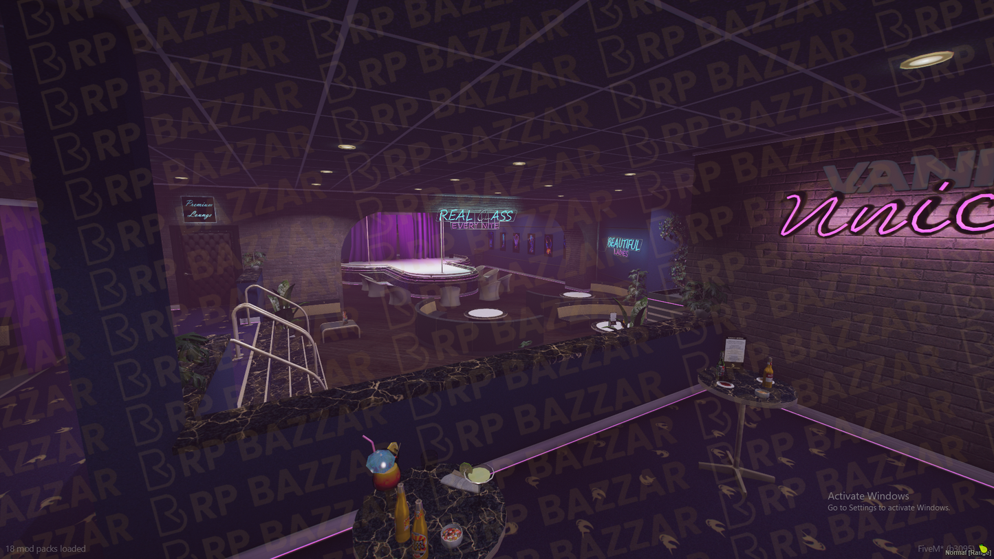 Trendy Nightclub FiveM MLO — GTA RP Interior — ESX QB QBOX — RPBazzar
