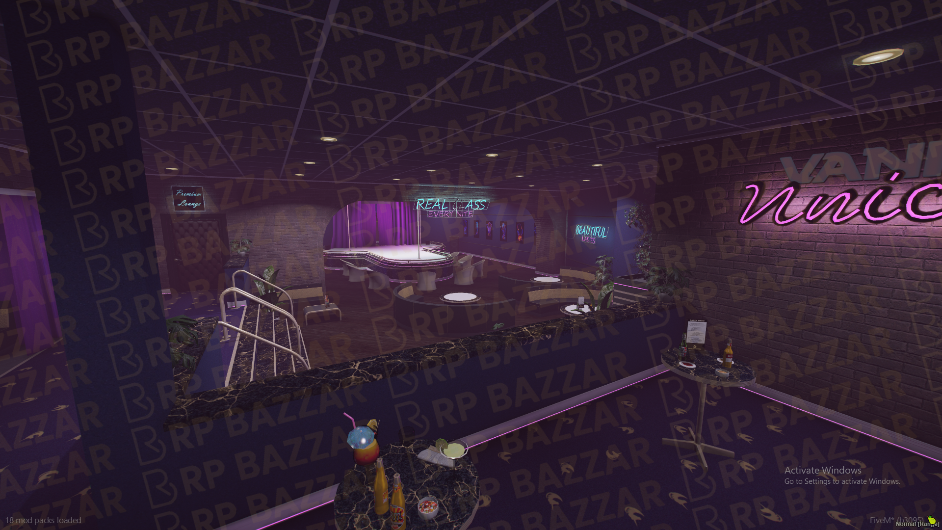 Trendy Nightclub FiveM MLO — GTA RP Interior — ESX QB QBOX — RPBazzar