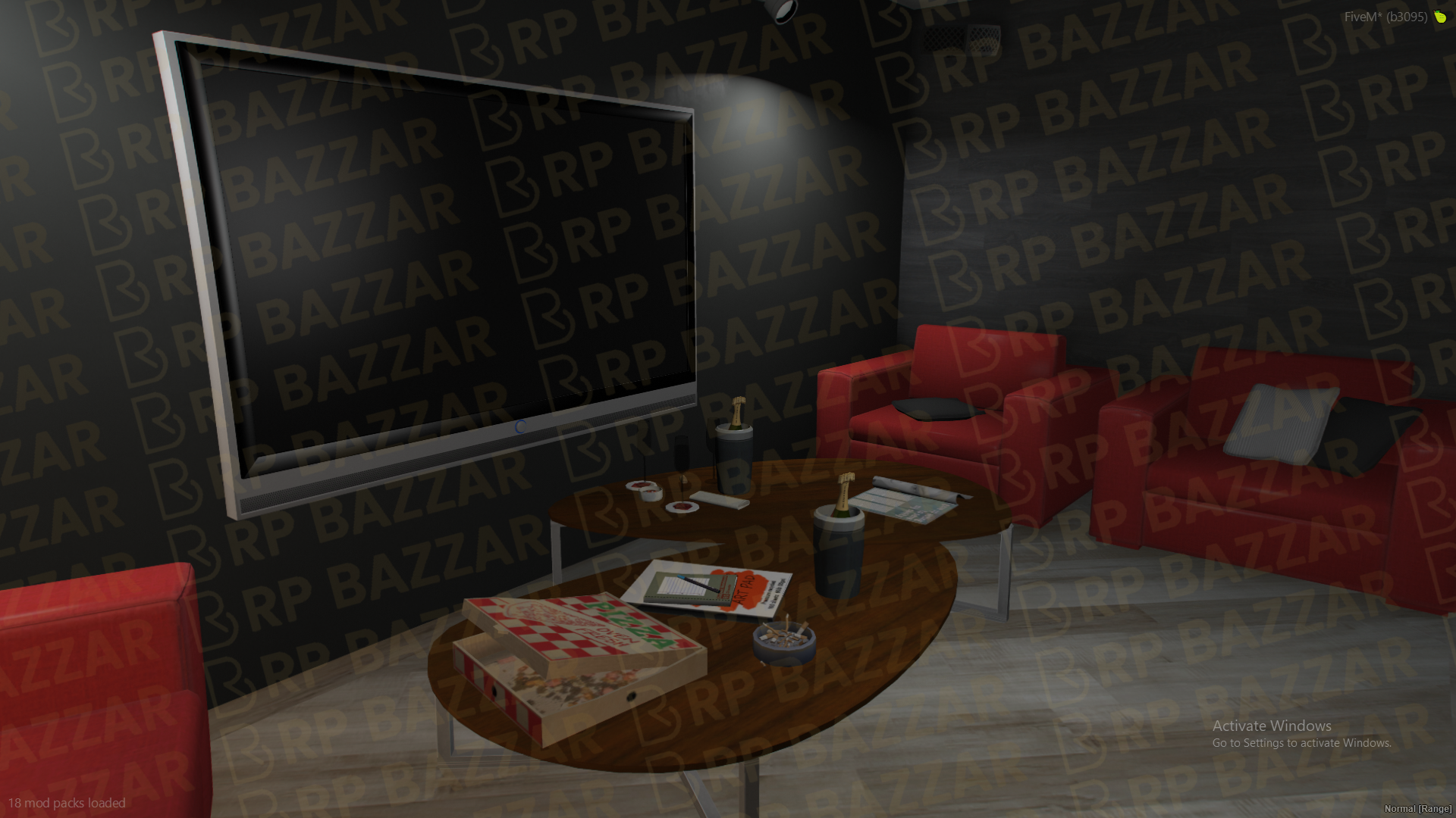 Dark Mansion FiveM MLO — GTA RP Interior — ESX QB QBOX — RPBazzar