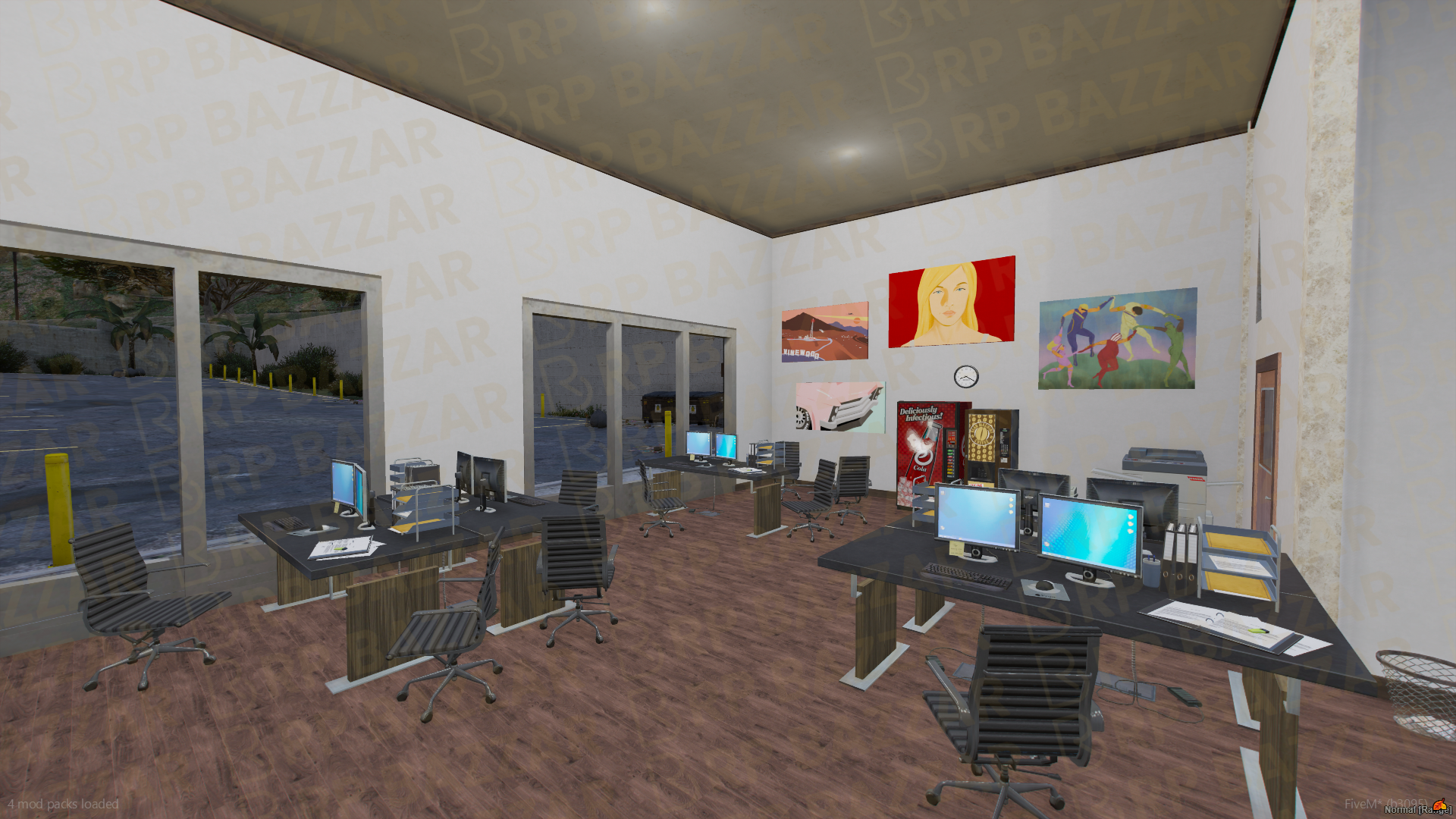Exotic Vehicle Shop FiveM MLO — GTA RP Interior — ESX QB QBOX — RPBazzar