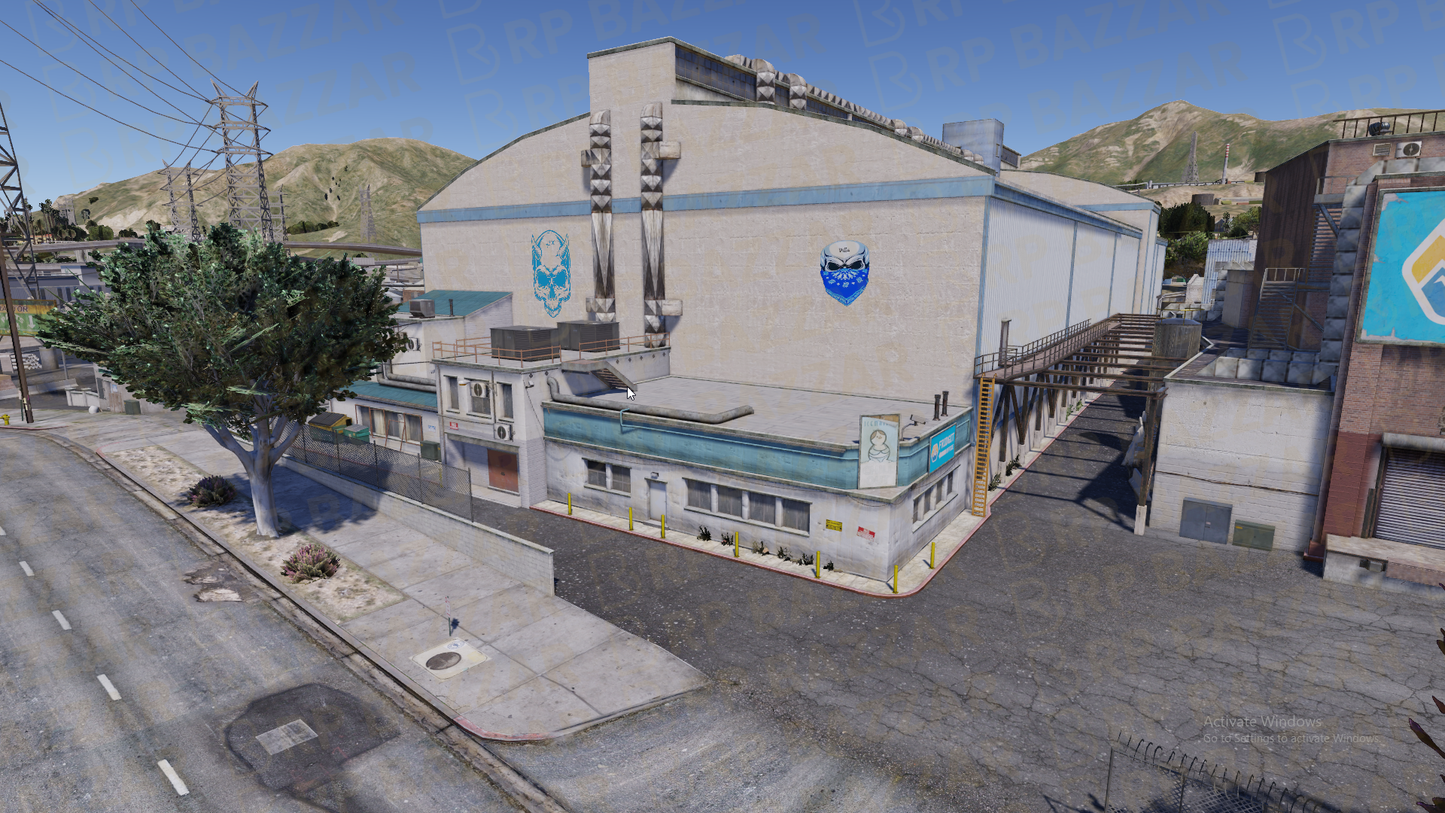 Vagos Gang Alley FiveM MLO — GTA RP Interior — ESX QB QBOX — RPBazzar