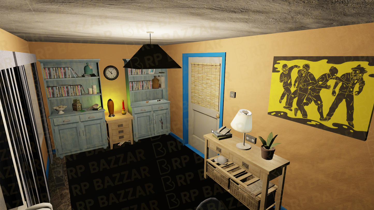 Rough Gang Garage FiveM MLO — GTA RP Interior — ESX QB QBOX — RPBazzar
