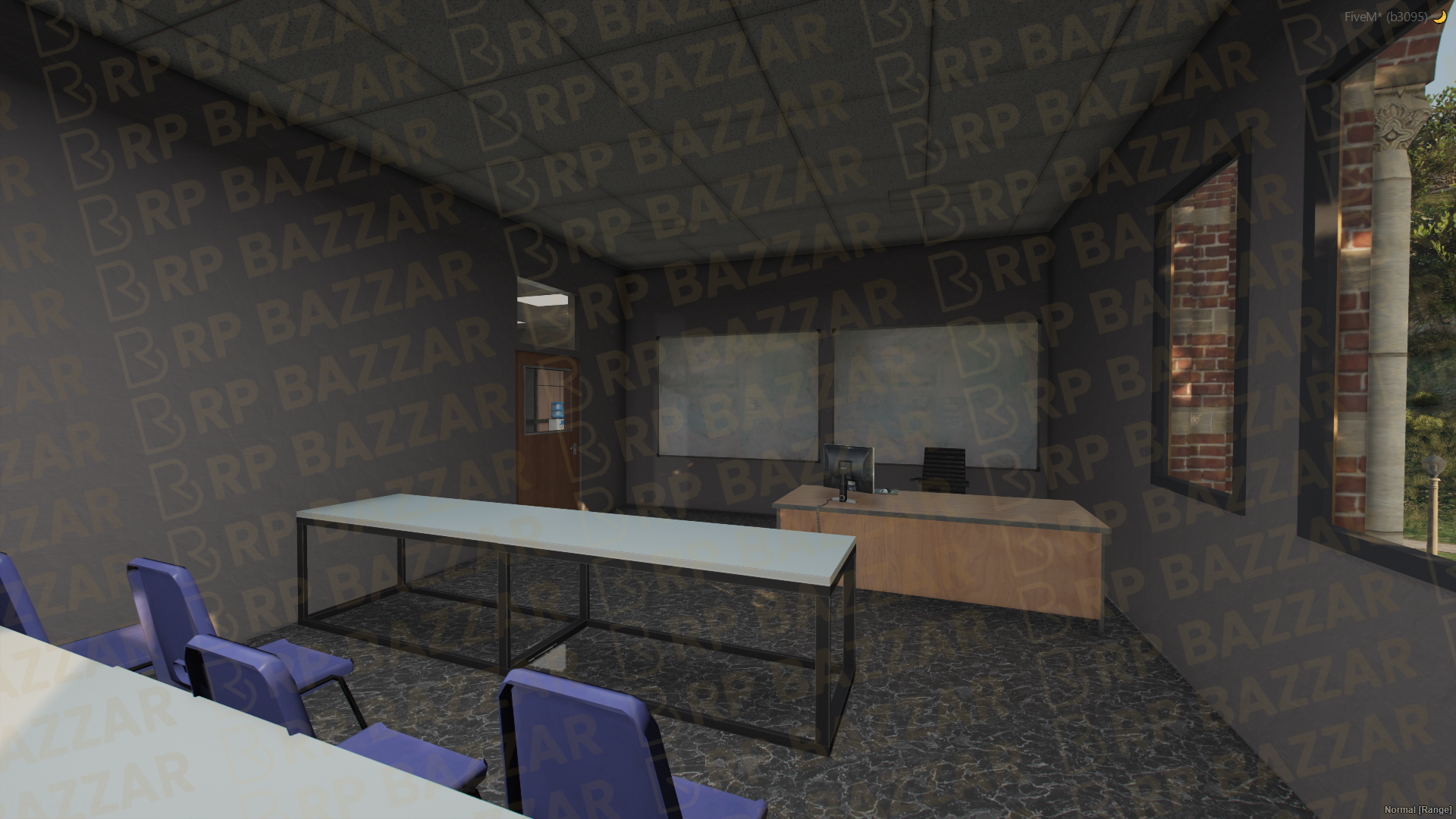 Classic School & University FiveM MLO — GTA RP Interior — ESX QB QBOX — RPBazzar