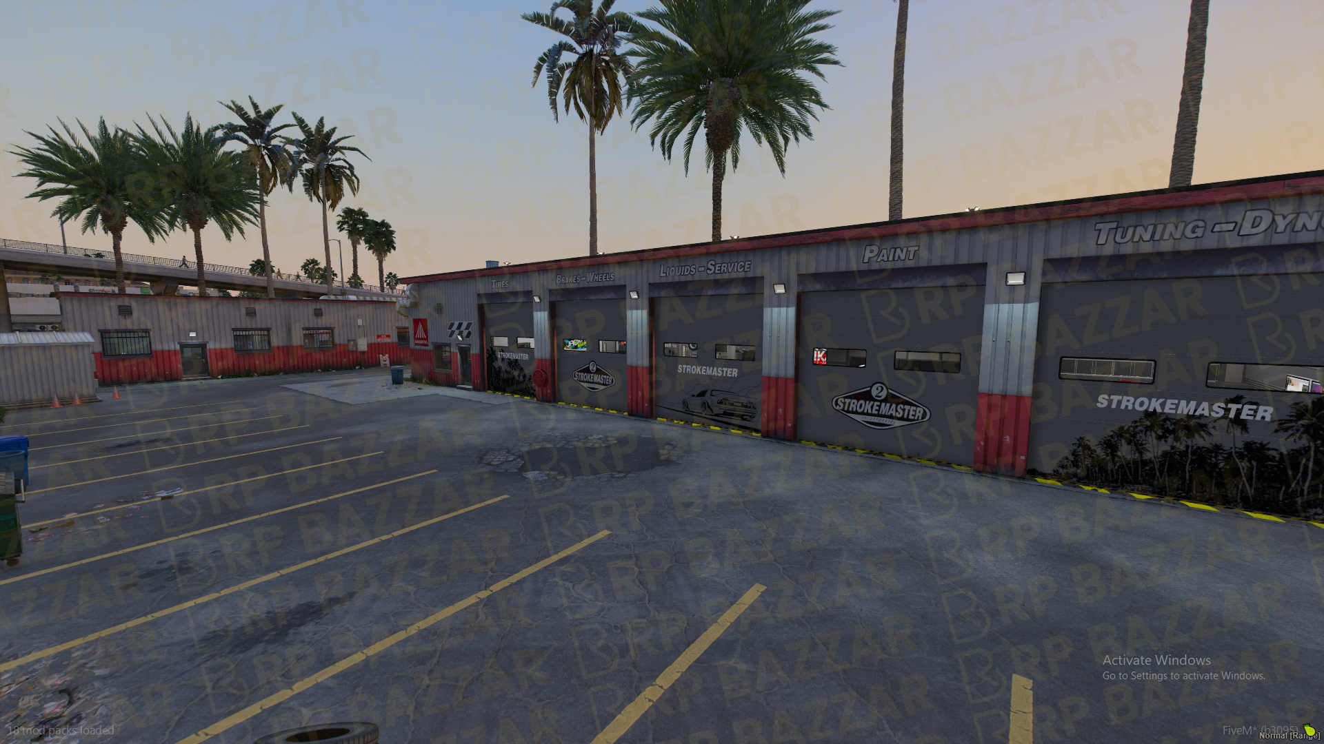Off-Road Mechanic Shop FiveM MLO — GTA RP Interior — ESX QB QBOX — RPBazzar