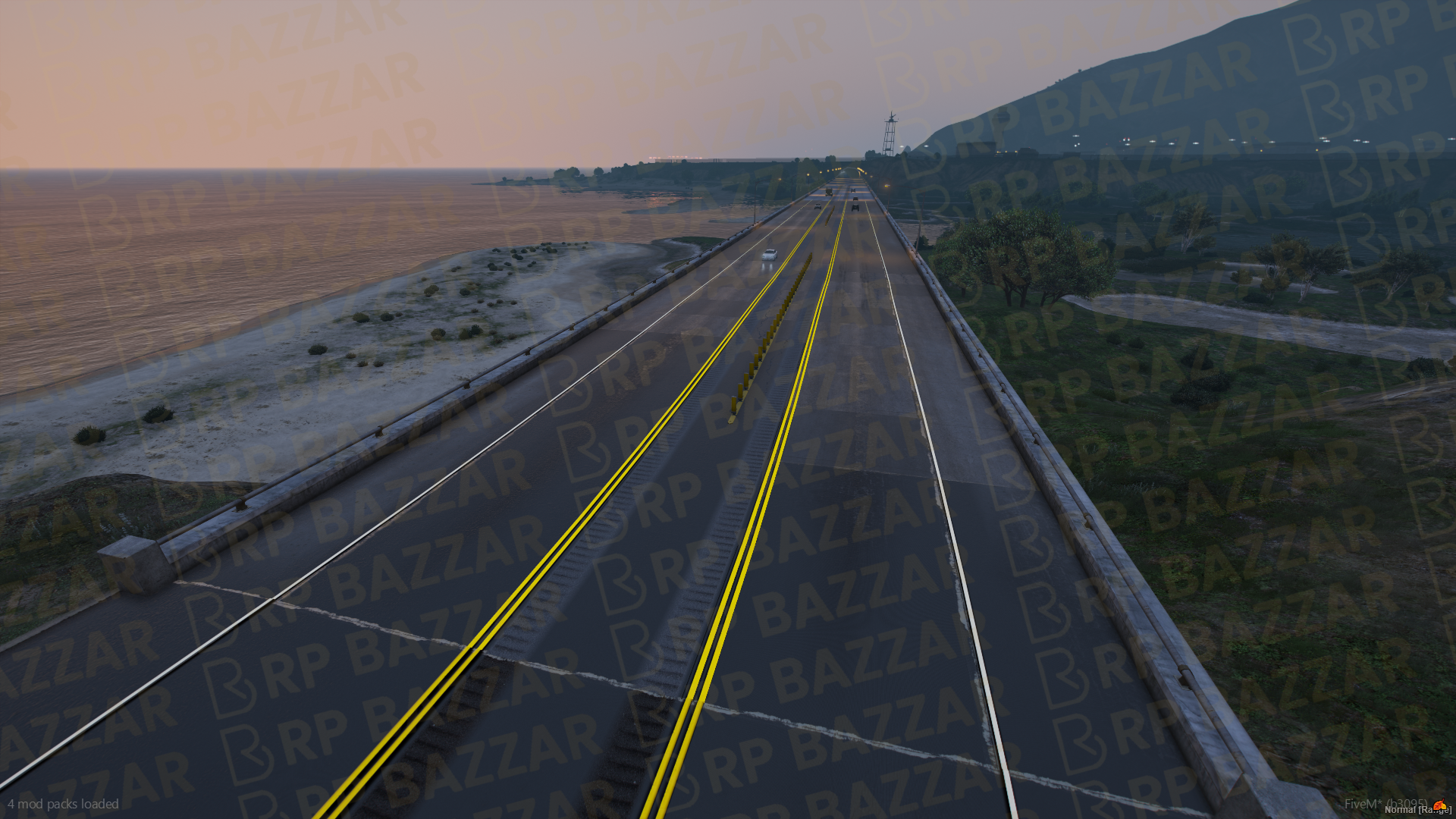 Downtown Road FiveM MLO — GTA RP Road Map — ESX QB QBOX — RPBazzar