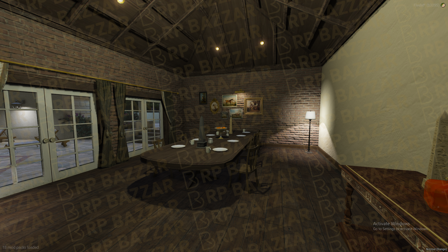 Dark House FiveM MLO — GTA RP Interior — ESX QB QBOX — RPBazzar