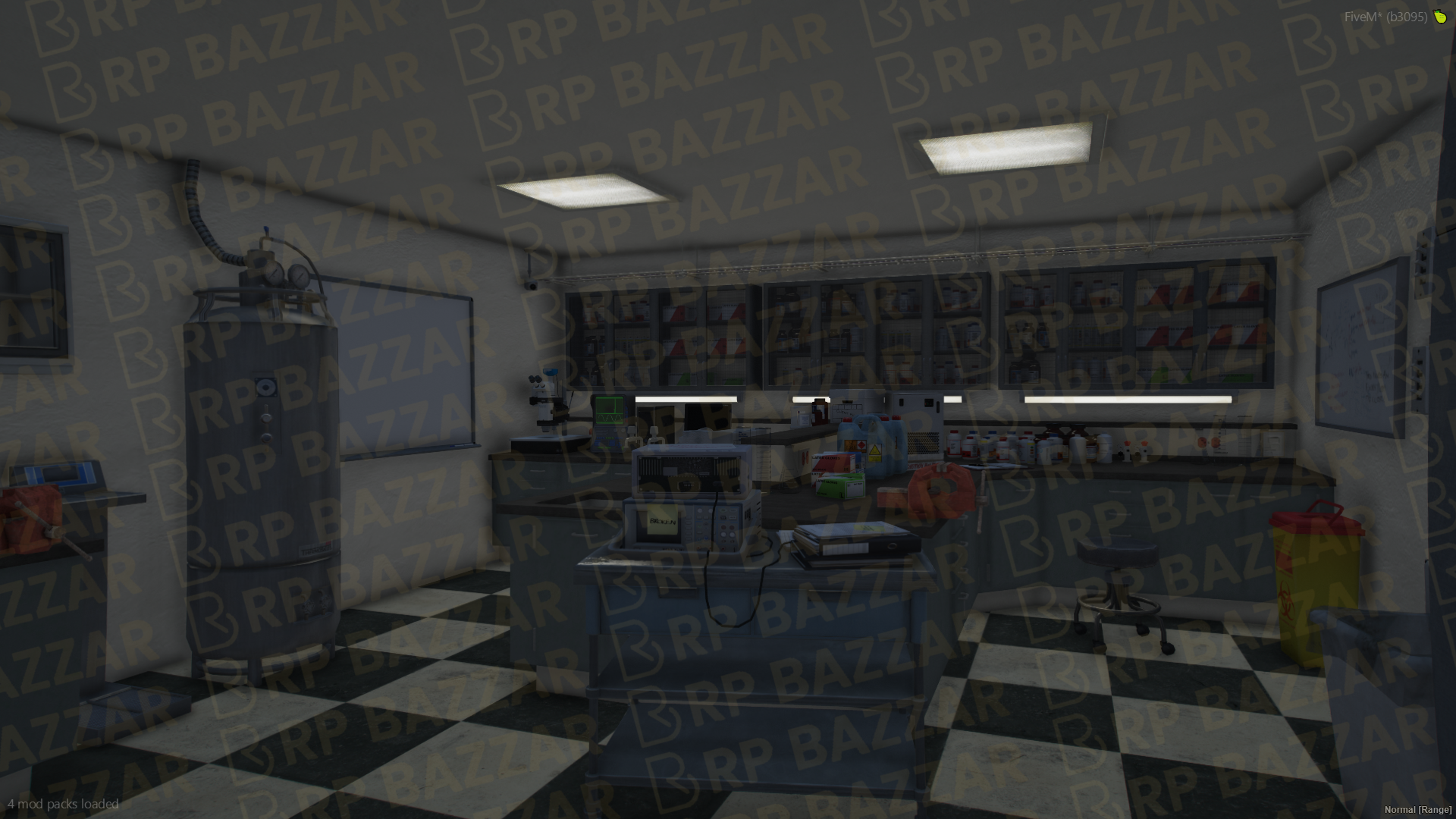 Vanguard Police Station FiveM MLO — GTA RP Interior — ESX QB QBOX — RPBazzar