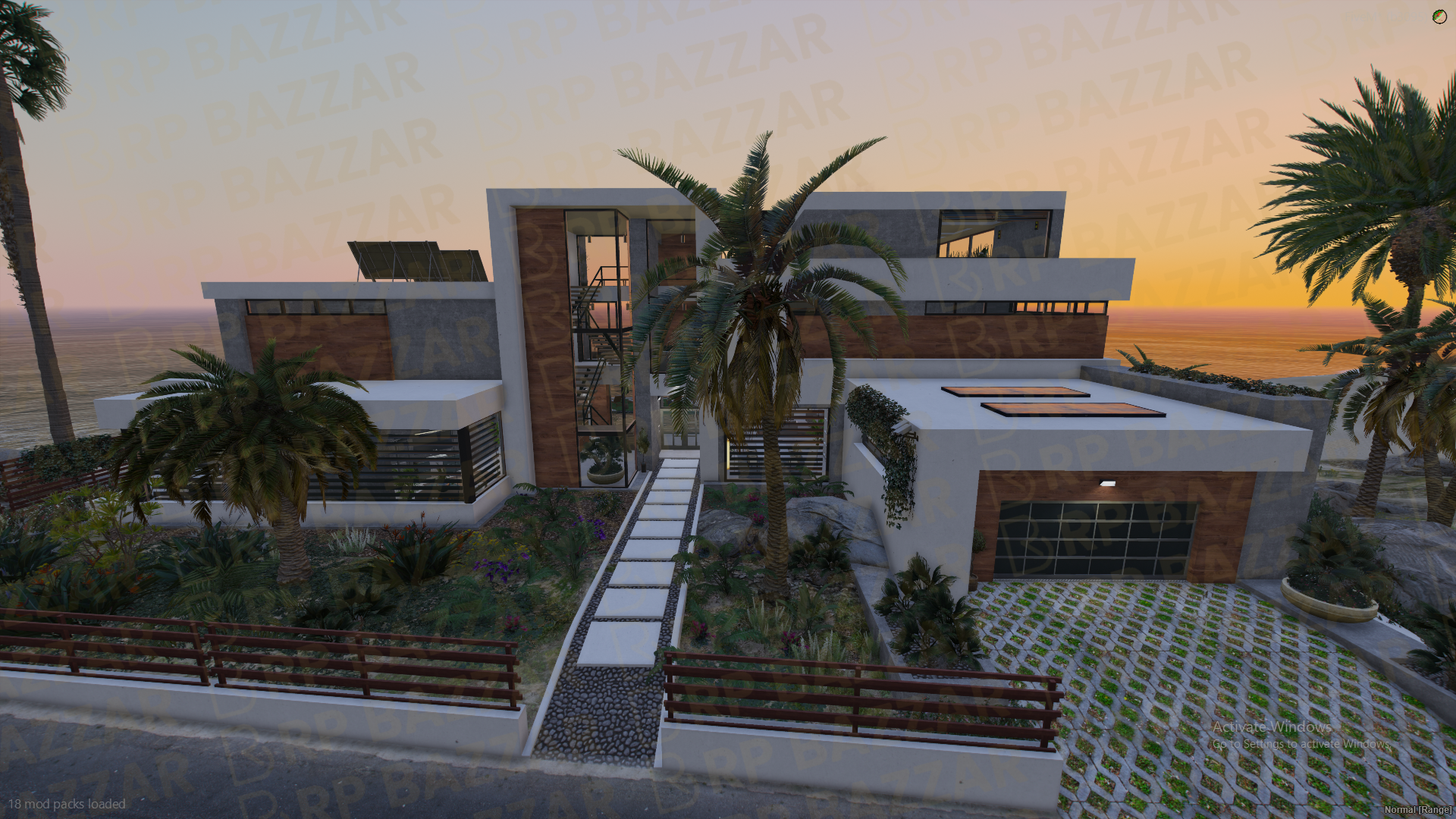 Chrome Mansion FiveM MLO — GTA RP Interior — ESX QB QBOX — RPBazzar