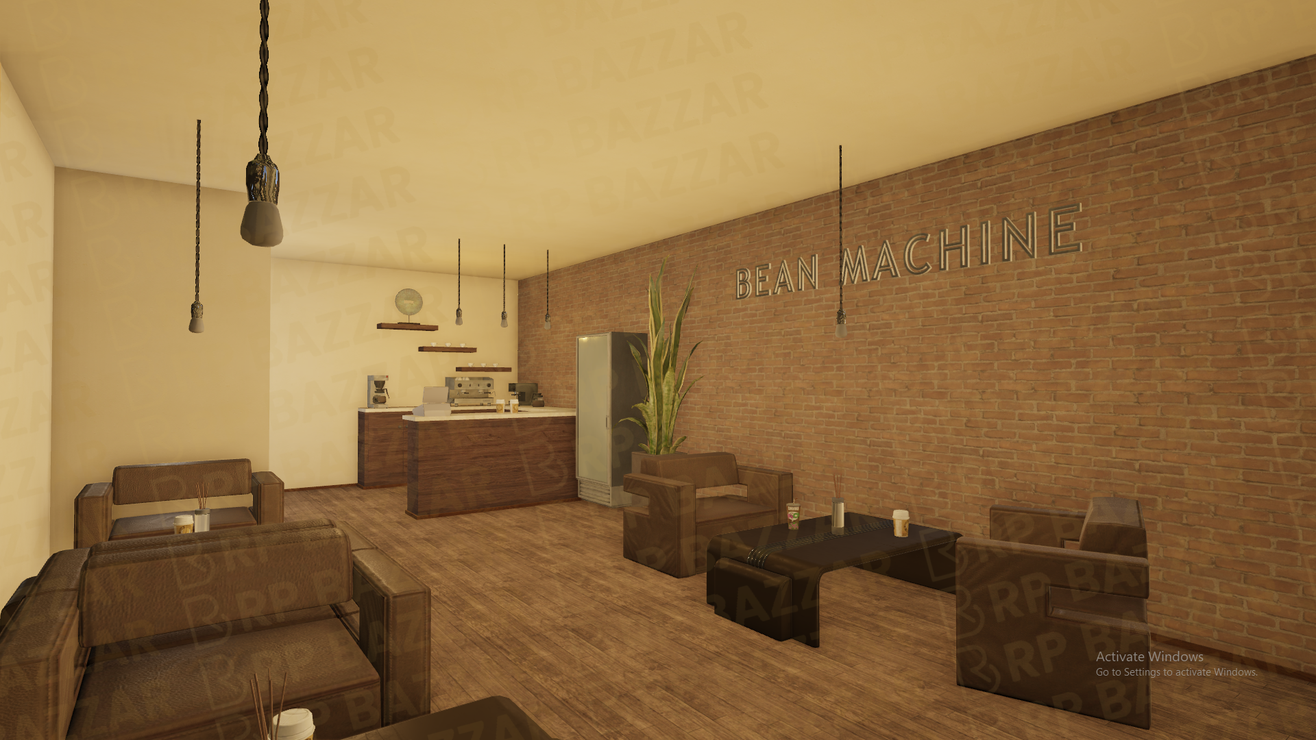 Elite Dining Hall FiveM MLO — GTA RP Interior — ESX QB QBOX — RPBazzar