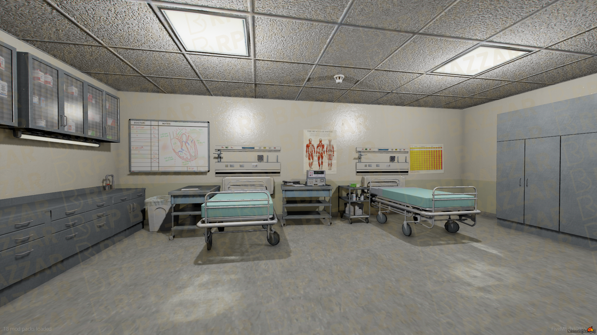 Riverside Hospital FiveM MLO — GTA RP Interior — ESX QB QBOX — RPBazzar
