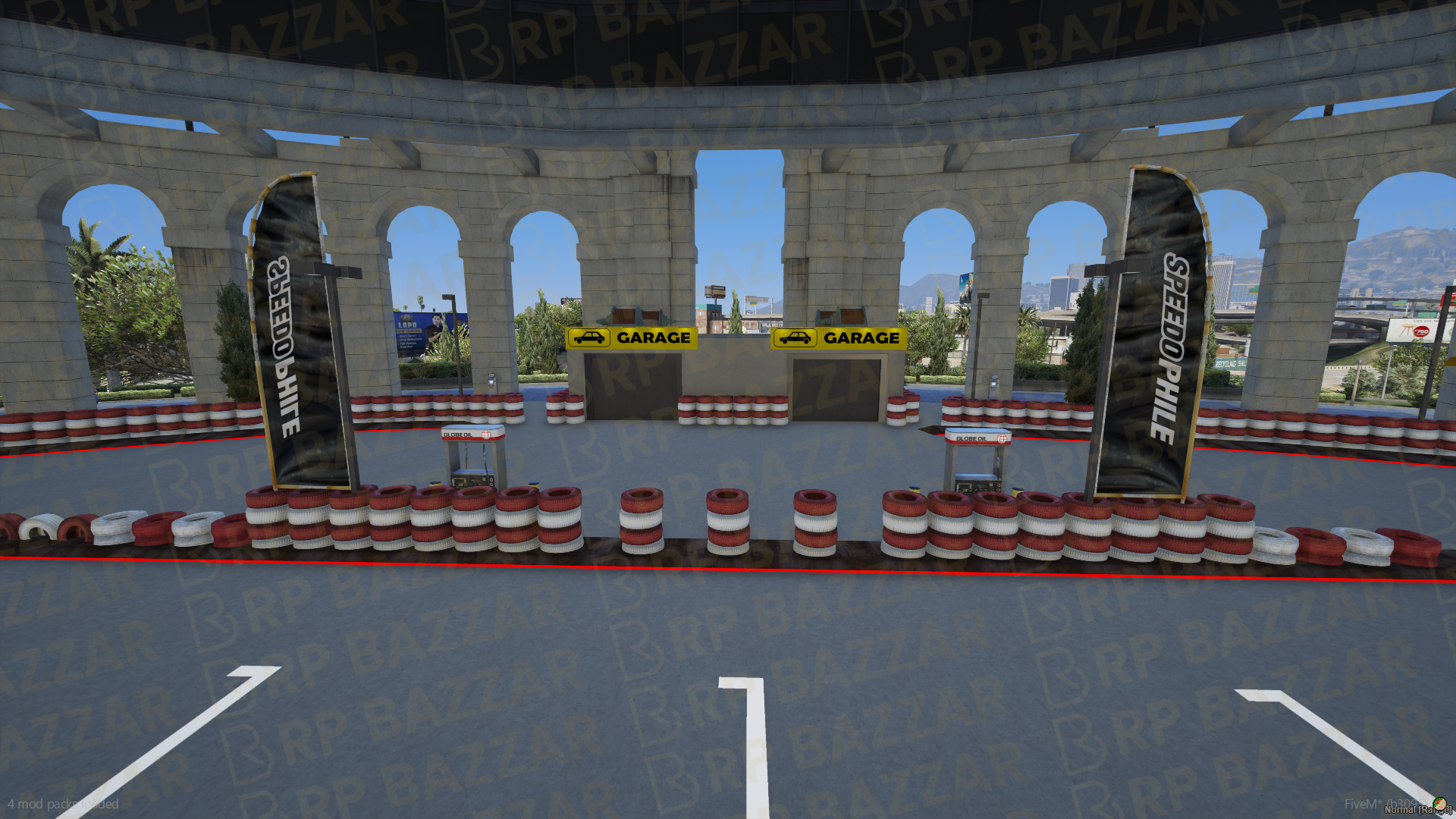 Speed Race Track FiveM MLO — GTA RP Interior — ESX QB QBOX — RPBazzar
